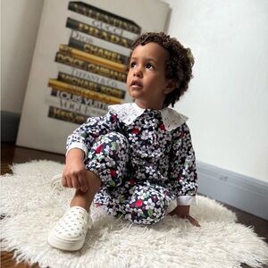 Vintage baby dior floral romper